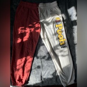 Half white, and half like washed red